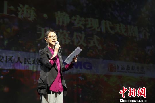 奚美娟在开幕式上致辞。 芊烨 摄